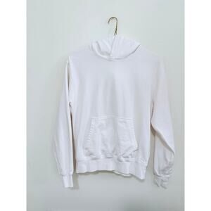 Aritzia Sweatfleece Airy Terry Hoodie Cream White Pullover Size S